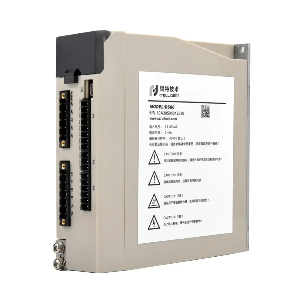 Hybrid 2 Phase Closed Loop Stepper Drive DS86